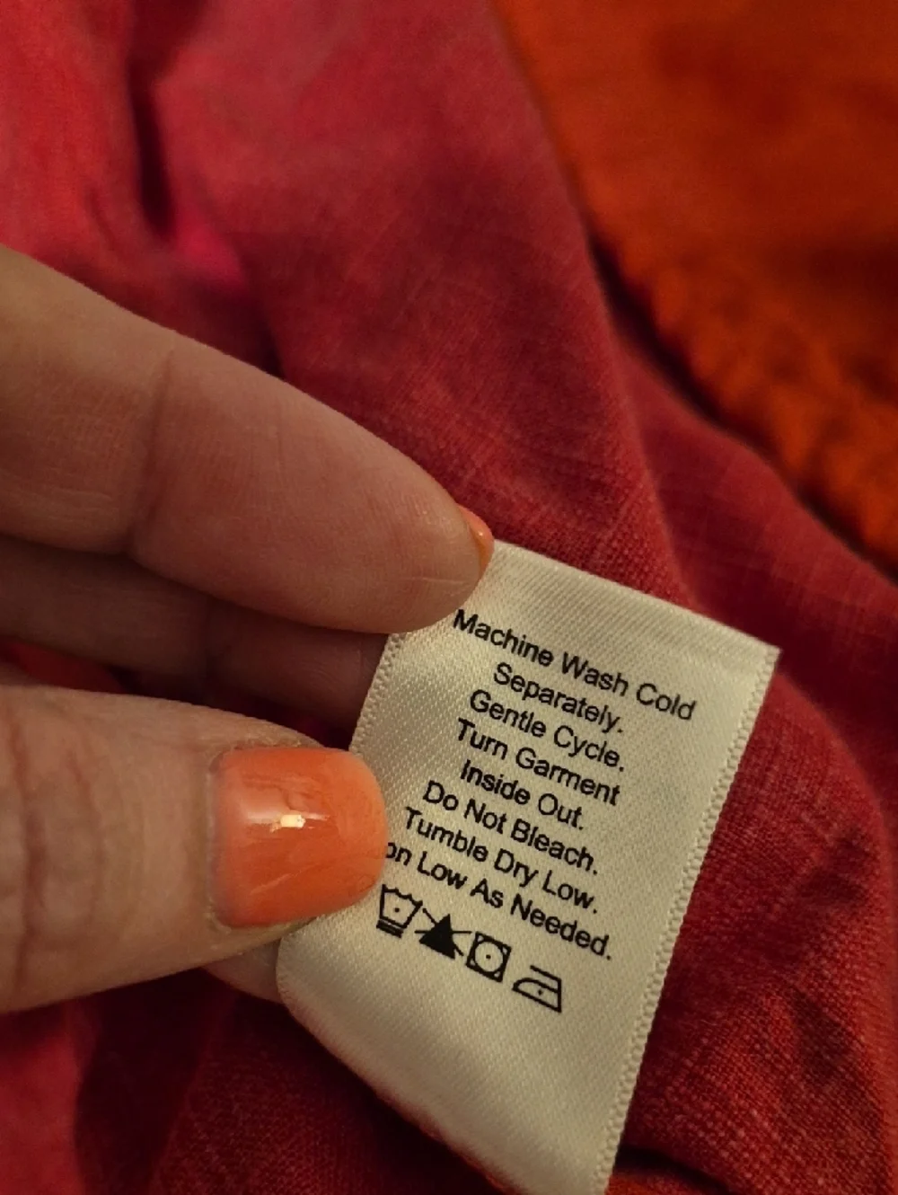 Coldwater Creek Red Jean Jacket - Picture 6 of 6
